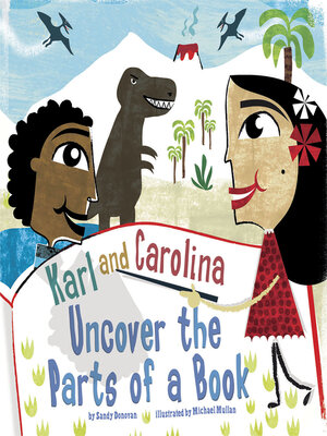 cover image of Karl and Carolina Uncover the Parts of a Book